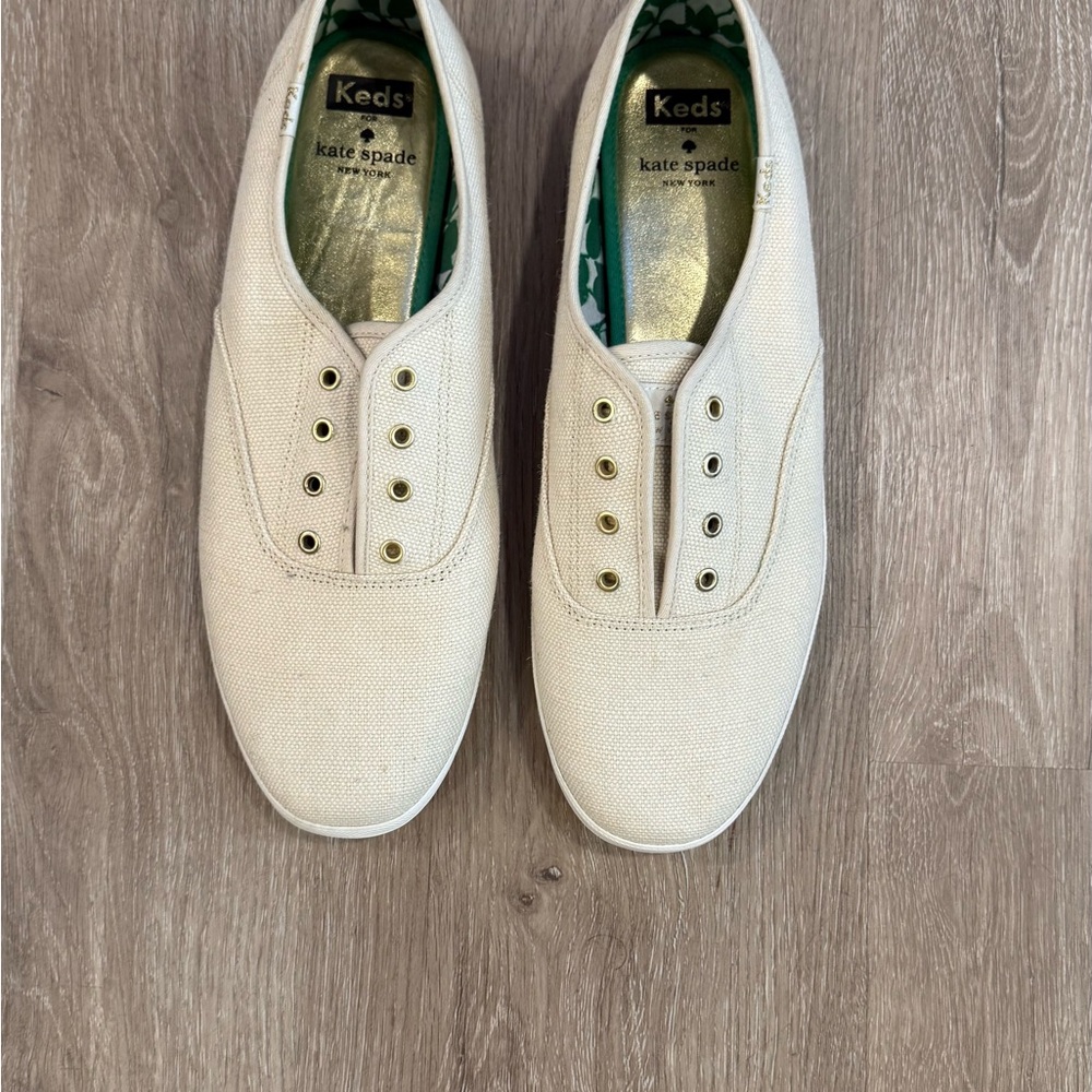 kate spade x Keds Canvas Slip-On Sneakers